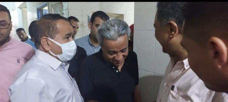 جانب من متابعة وكيل وزارة الصحة بقنا 