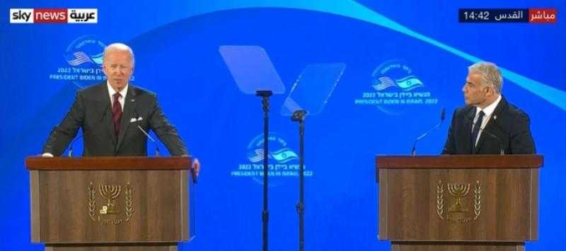 بايدن يتغزل في إسرائيل: «أملك حُبًا عميقًا لها وملتزمون بدعمها» - فيديو