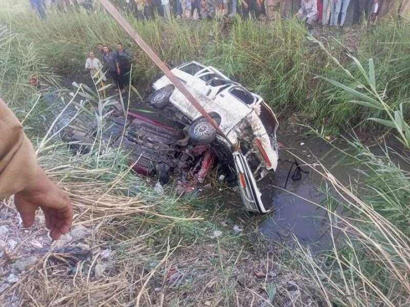 «كانوا رايحين فرح».. مصرع وإصابة 23 شخصًا سقطوا في ترعة بأسيوط