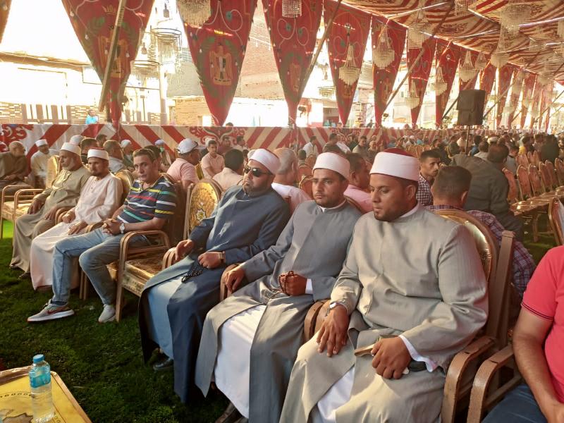 عزاء ضحايا حادث ترعة السلام
