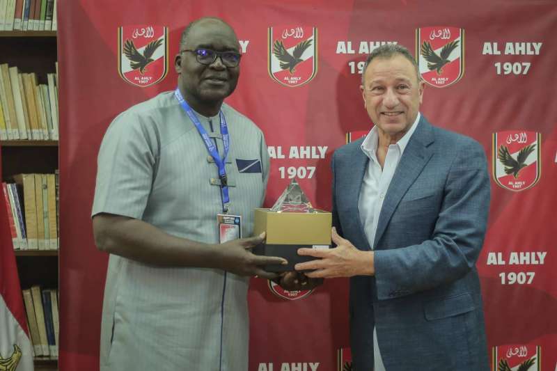 الخطيب يستقبل رئيس الاتحاد الإفريقي لليد