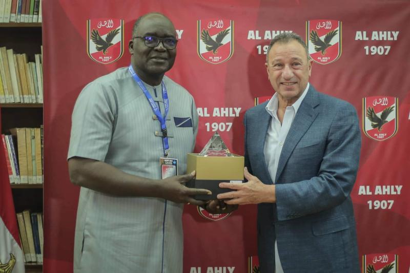 الخطيب يستقبل رئيس الاتحاد الإفريقي لليد