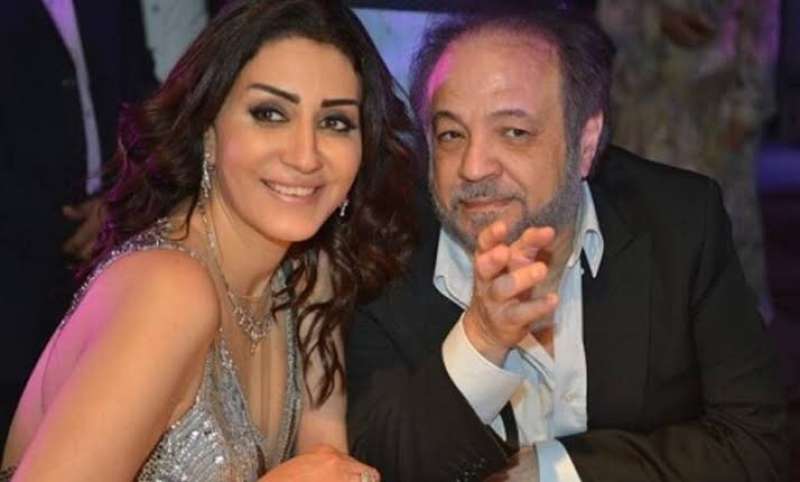 وفاء عامر وزوجها 