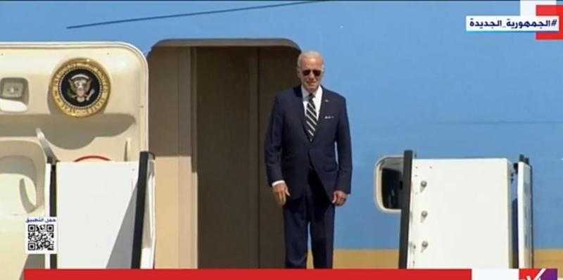 شاهد .. بايدن يتوجه إلى السعودية