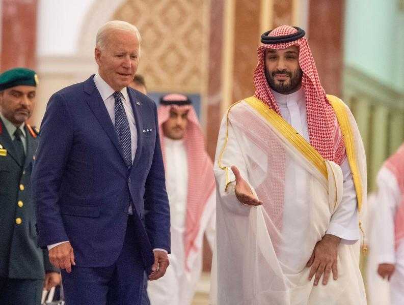 الأمير محمد بن سلمان يعقد اجتماعًا مع الرئيس الأمريكي.. فيديو