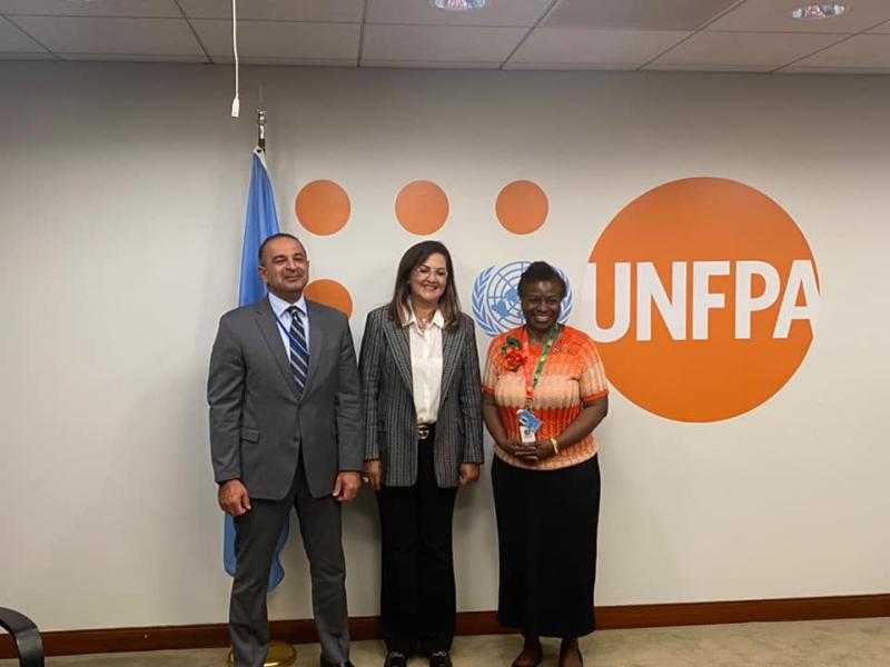 وزيرة التخطيط تبحث مع صندوق الأمم المتحدة للسكان سبل التعاون المشترك