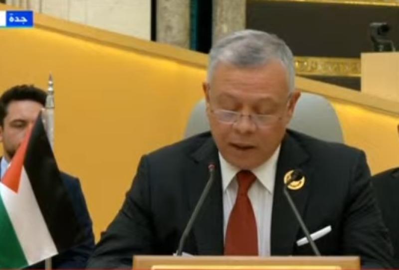 العاهل الأردني: أمن المنطقة مرهون بهذا الأمر «فيديو»