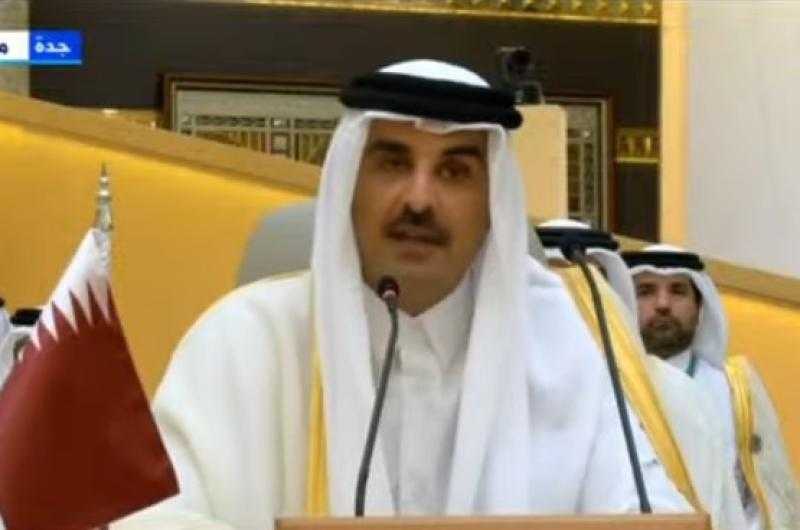 أمير قطر: لا أمن ولا استقرار في ظل النزاعات