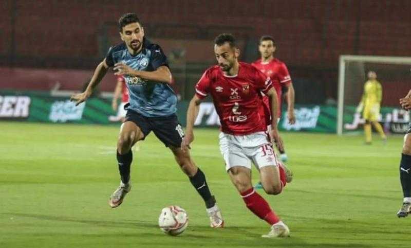بيراميدز يتقدم على الأهلي بهدف دون رد في الشوط الأول