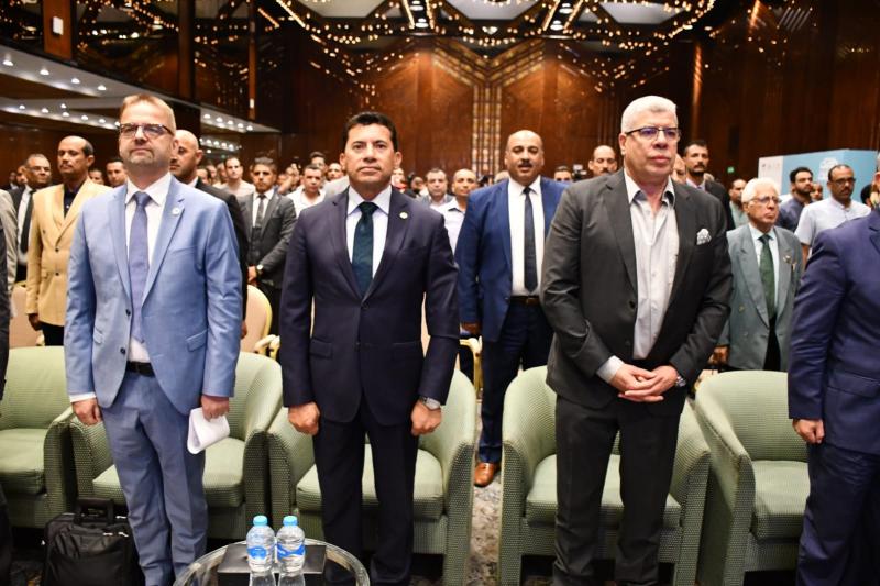 وزير الرياضة يشهد مراسم قرعة دوري مراكز الشباب حياة كريمة النسخة التاسعة برعاية توتال انريجيز