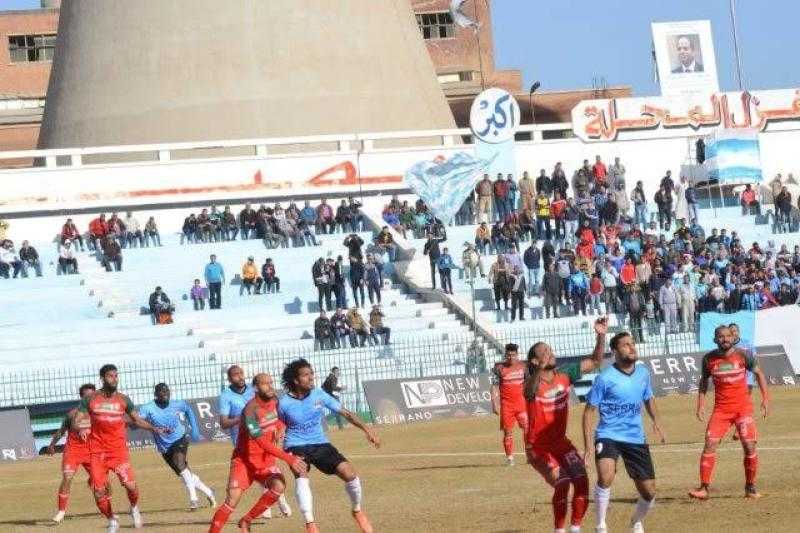 غزل المحلة يفوز على سموحة في الدوري المصري