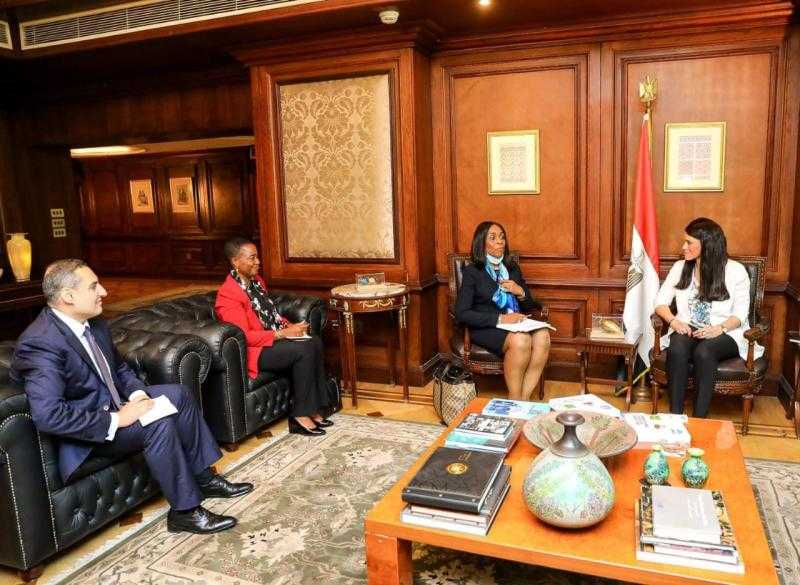 وزيرة التعاون الدولي تلتقي نائب رئيس البنك الإفريقي للتصدير والاستيراد