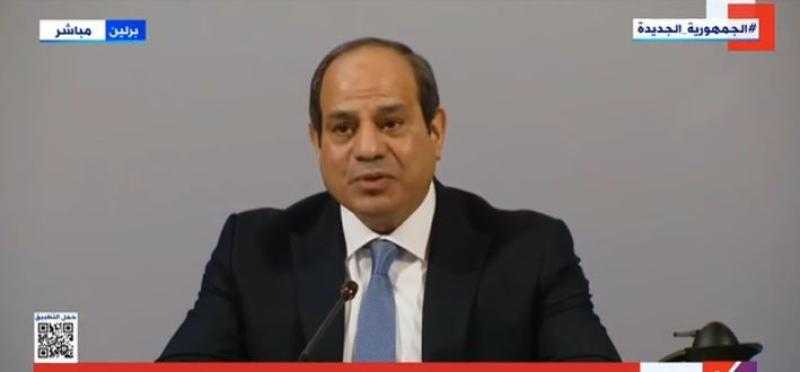 السيسي يشيد بالدور القيادي لألمانيا في مواجهة تغير المناخ