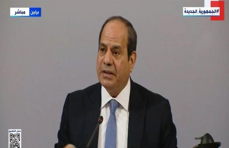 السيسي: مصر تسعى للتحول لنموذج تنموي مستدام - «فيديو»