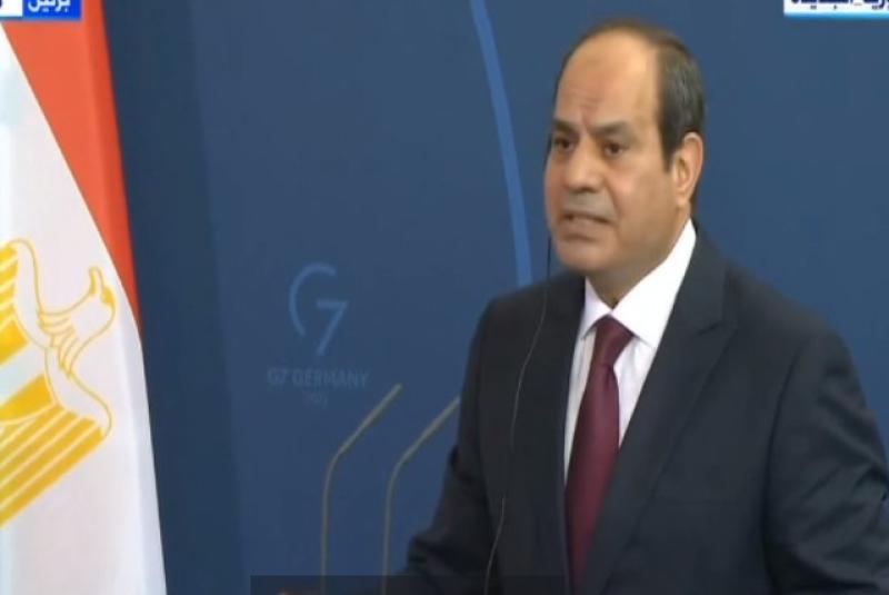 السيسي: أزمة الطاقة عالمية وكاشفة