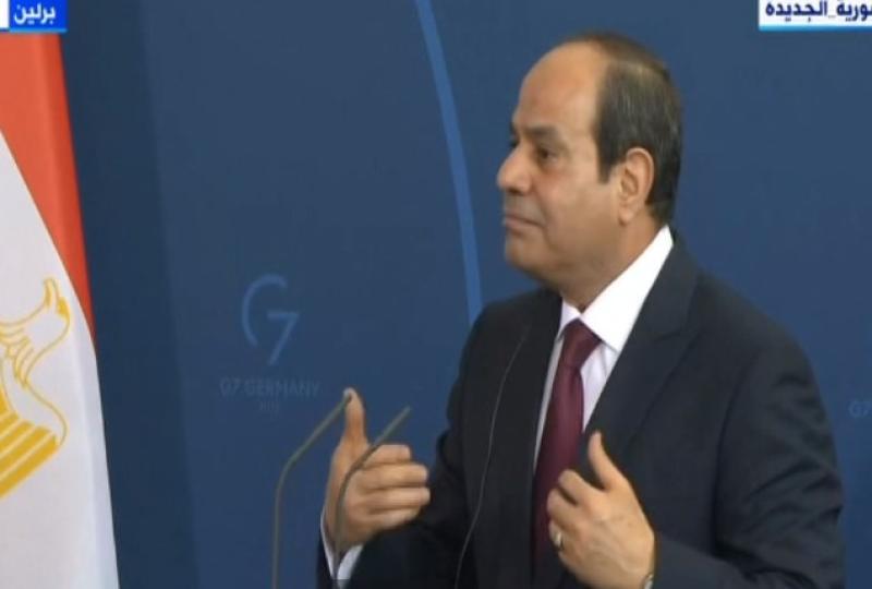 السيسي عن حقوق الإنسان في مصر: «شهادتي مجروحة»