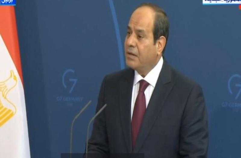 السيسي: «لو حدث في مصر ارتفاع أسعار زي أوروبا مش هنتحمل»