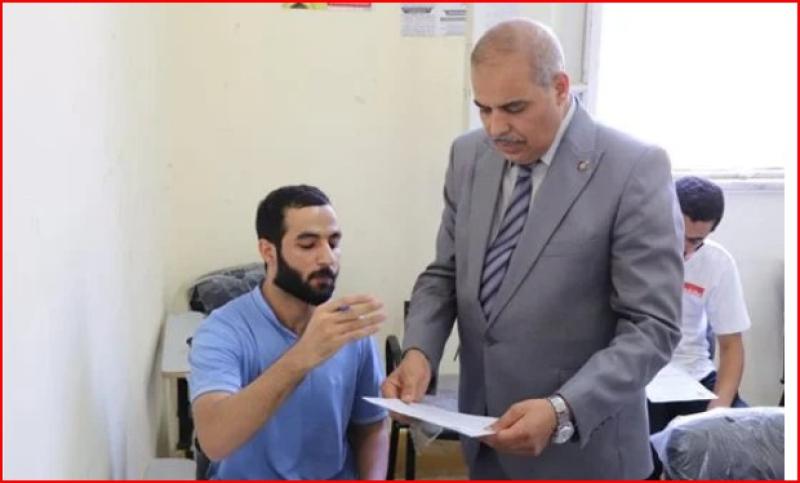 رئيس جامعة الأزهر يتفقد لجان امتحانات الدراسات العليا
