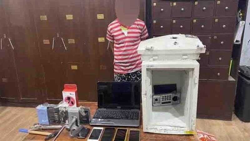 ضبط مسجل خطر لسرقة مصنع بمنطقة الجمالية