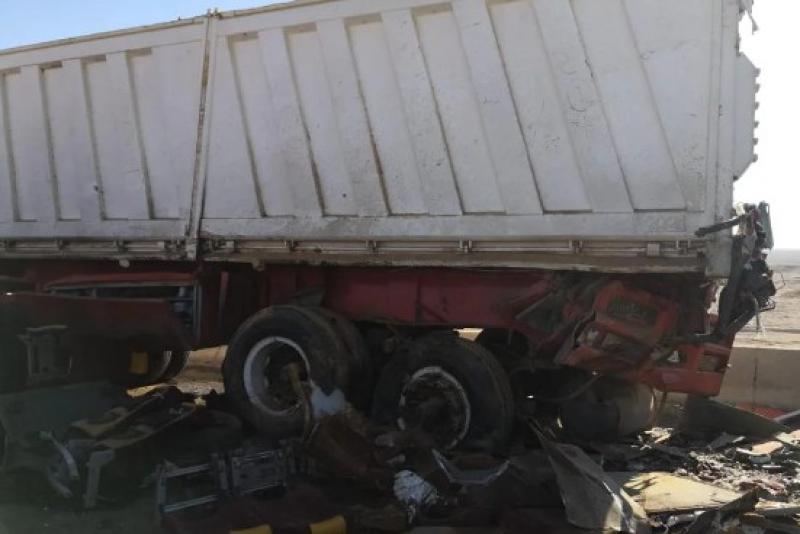 الدفع بأوناش المرور لرفع أثار حادث أتوبيس المنيا