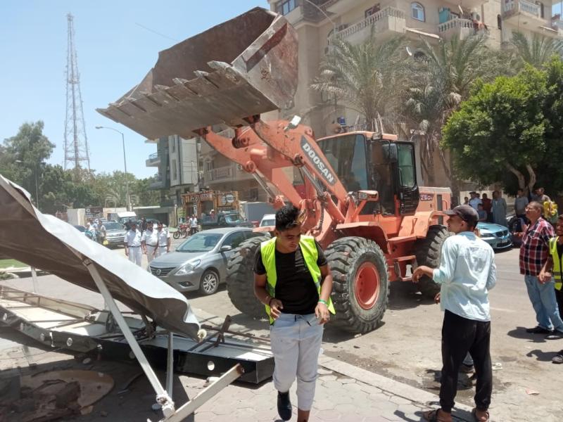 رصد وإزالة 6 مخالفات تغيير نشاط لقطع أراضي بمدينة 6 أكتوبر