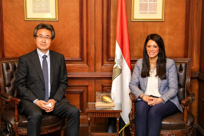 ”المشاط” تناقش مع نائب رئيس الوكالة اليابانية للتعاون الدولي محاور العمل المشترك