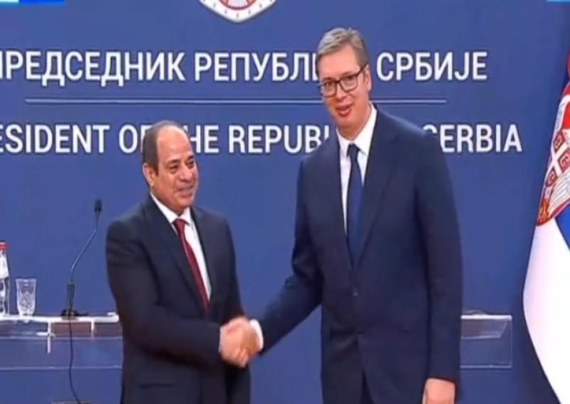 السيسي: تربطنا علاقات تاريخية مع صربيا منذ زمن طويل
