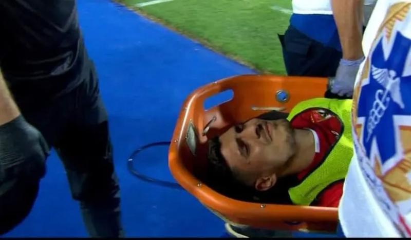 عاجل.. تفاصيل إصابة محمد شريف في مباراة الأهلي والزمالك| خاص