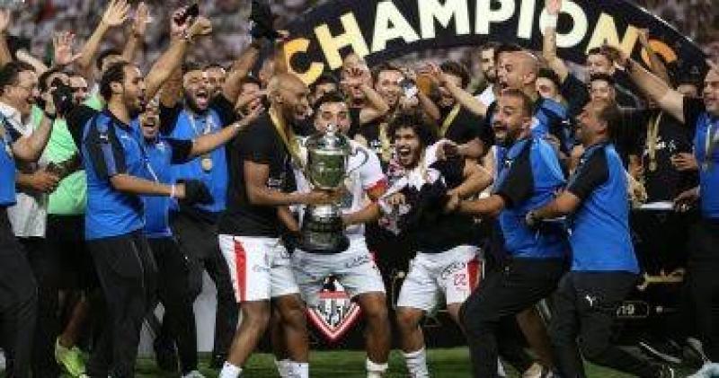أول تعليق من نجم الزمالك بعد تتويج الأبيض بكأس مصر