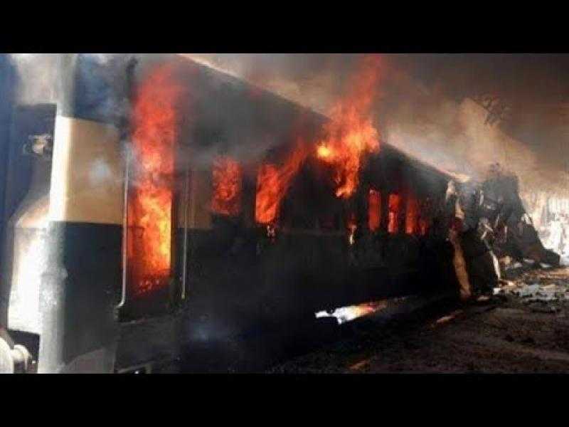 العناية الإلهية تنقذ 3 عمال من الموت في حريق داخل مخبز بالخانكة