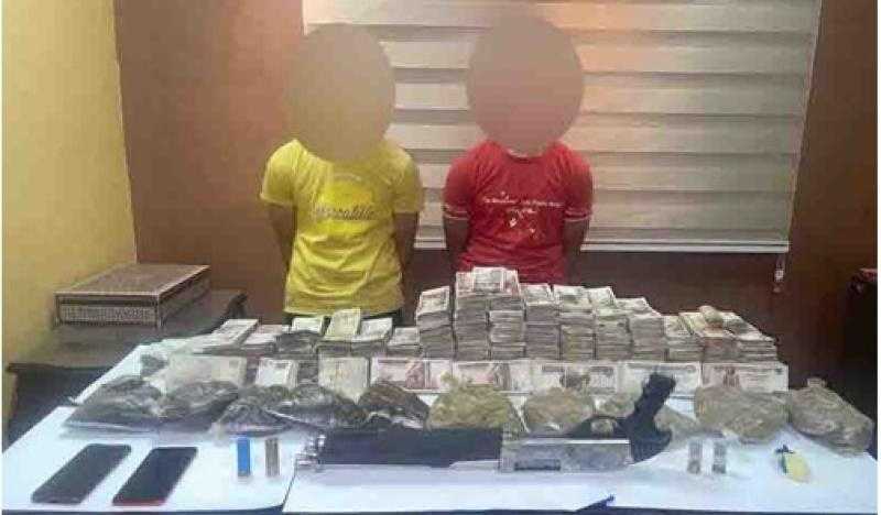 ضبط كمية من مخدر الاستروكس وزنت 80,694 كيلو جرام