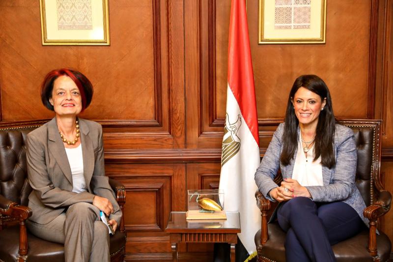 وزيرة التعاون الدولي