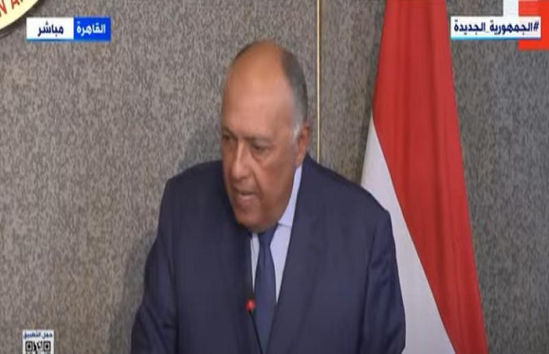 شكري: تطرقنا لهذه الملفات في المباحثات مع وزير الخارجية الروسي