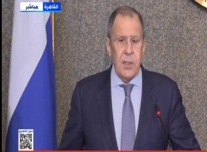 وزير الخارجية الروسي يؤكد أهمية إنشاء دولة فلسطينية استنادًا إلى هذا الأمر