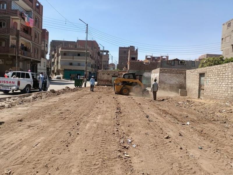 إنشاء حديقة عامة بدشنا