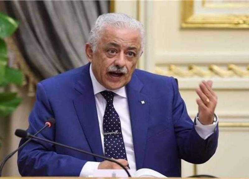 أول تعليق لوزير التعليم على تسريب امتحانات الثانوية العامة.. فيديو