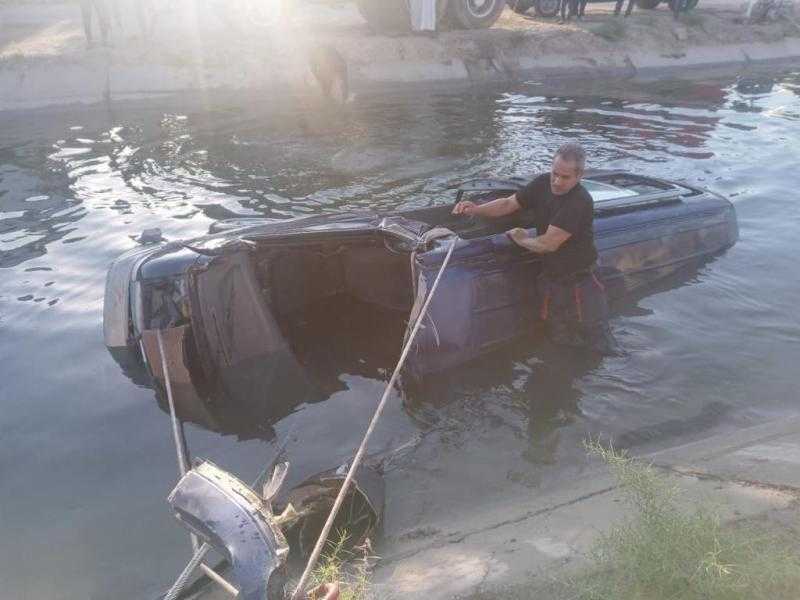 انتشال جثة سائق من نهر النيل بالمنيا