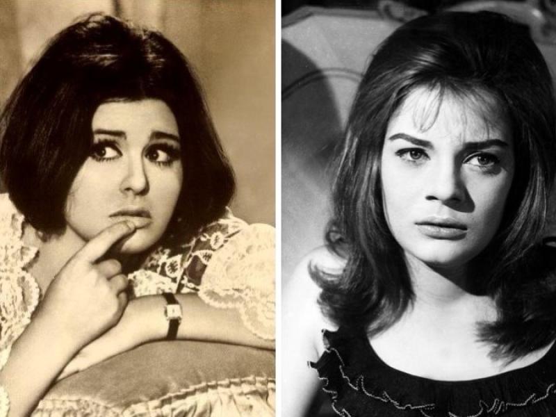 سعاد حسنى ونادية لطفي