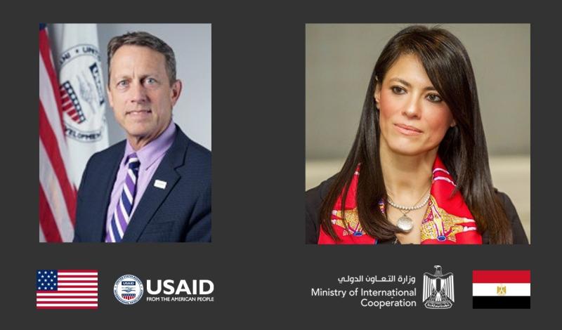 وزيرة التعاون الدولي تلتقي القائم بأعمال مساعد مدير مكتب الوكالة الأمريكية للتنمية الدولية