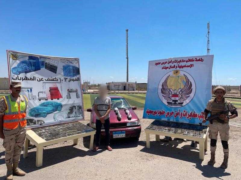 حرس الحدود تكثف جهودها خلال الشهر الجاري على جميع الاتجاهات الاستراتيجية للدولة