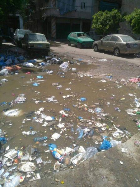 القمامة تغرق أبو العباس 