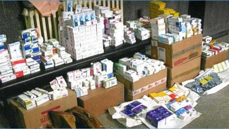 ضبط 600 ألف قرص لعلاج القلب والسكر منتهية الصلاحية بمخزن صيدلية فى القاهرة