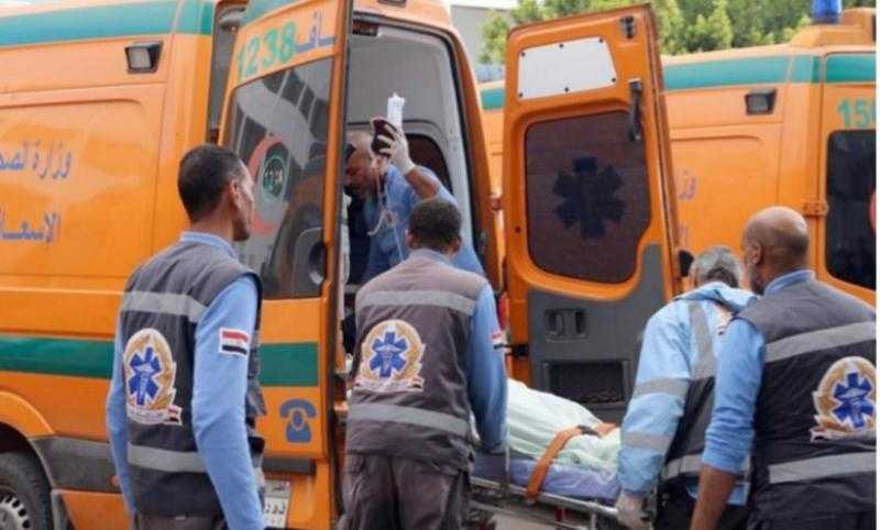 إصابة 9 أشخاص في إنقلاب سيارة بالبحيرة