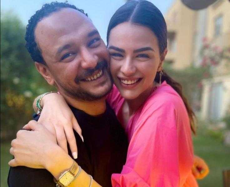 رسالة رومانسية من أحمد خالد صالح لزوجته في عيد ميلادها| «صور»