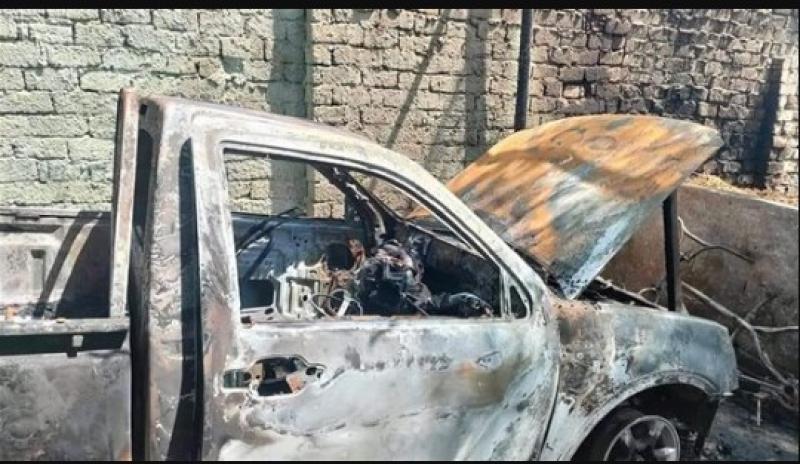 لخلافات سابقة.. القبض على شخصين أشعلا النيران في سيارة بالغربية