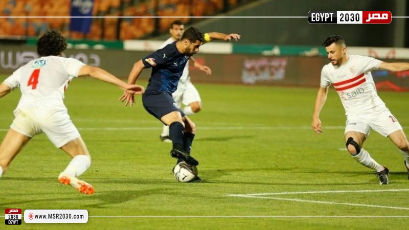 معلقي مباراة الزمالك وبيراميدز في قمة الدوري المصري 