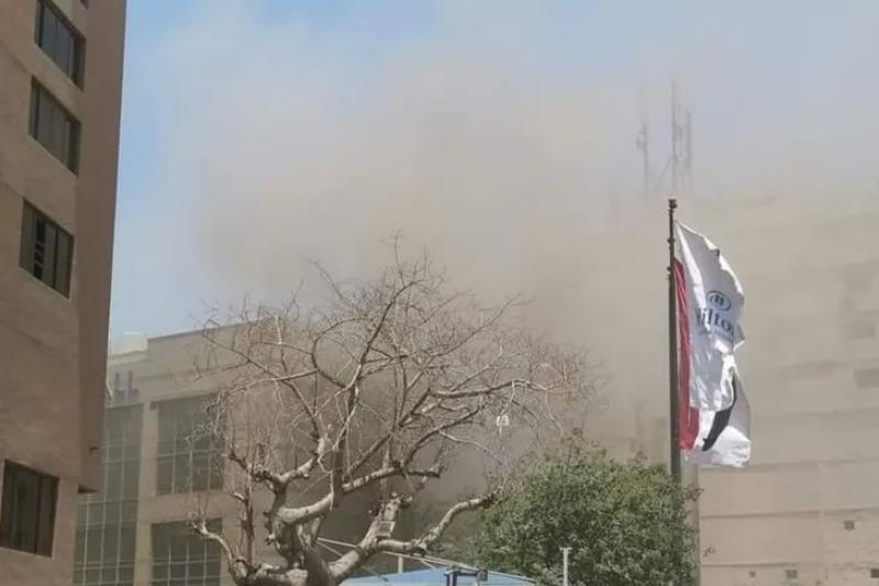 بعد نشوب حريق.. قطع الكهرباء عن مول رمسيس