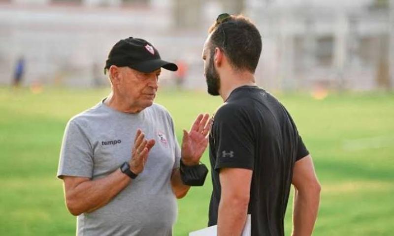 تفاصيل الحوار السري بين مدرب الزمالك ونجل مرتضى منصور