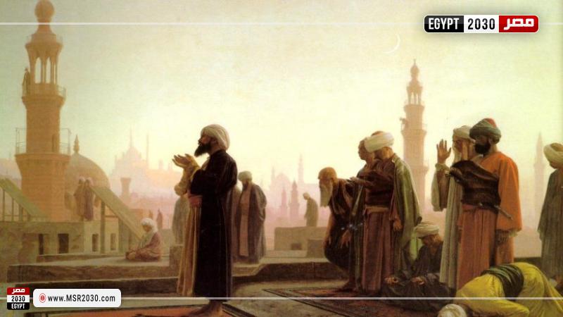 مسلمون يصلون (تعبيرية)