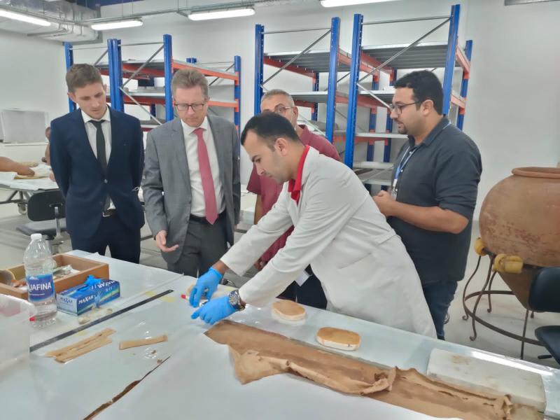 سفير دولة ألمانيا بالمتحف 